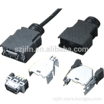 SCSI Female header with wholly plastic body,DIP/IDC type connectors